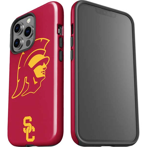 University of Southern California USC Trojan Large Mascot iPhone 15 Pro Impact Case
